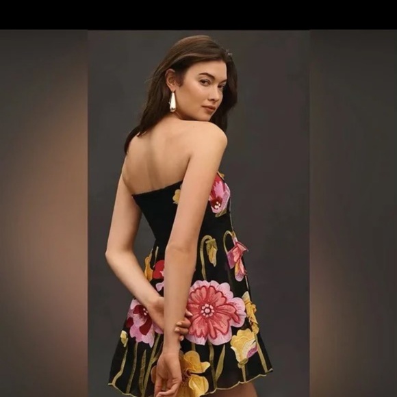 Anthropologie Floral Dress - Picture 3 of 6